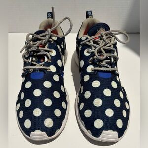 Nike Roshe Run NM City QS NYC 667632-400 Blue Spotted Running Men’s Size 9